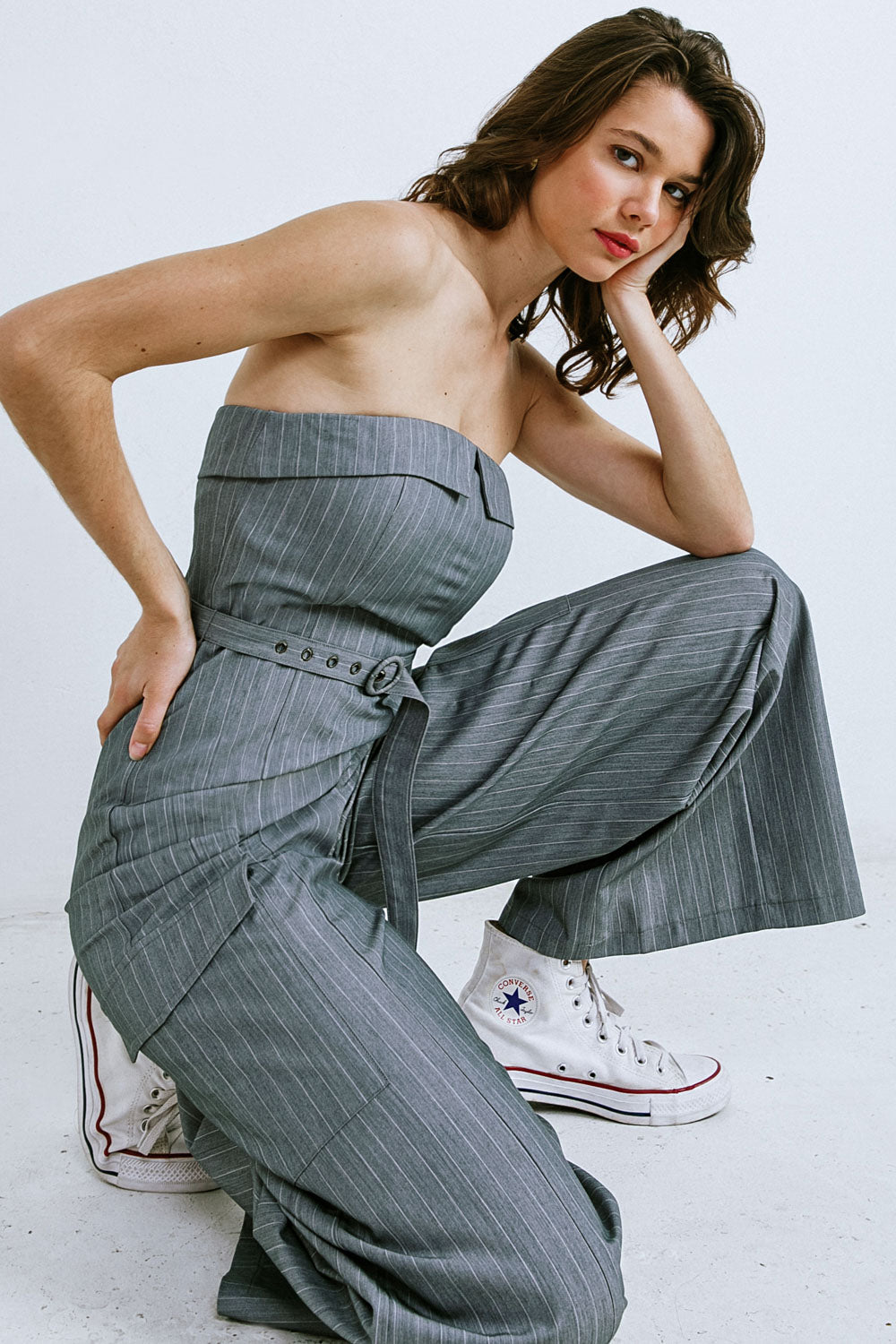 WISHFUL THINKING WOVEN JUMPSUIT Flying Tomato